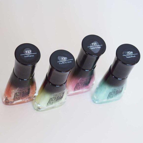 4/$20 - Sally Hansen Insta-Dri Nail Polish - Glow In The Dark - Fa-BOO-Lous - Picture 8 of 8
